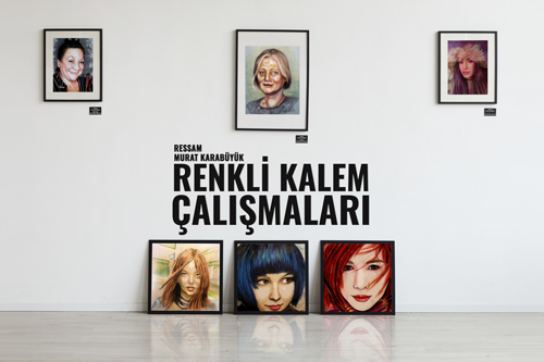 Renkli Kalem Portre Çalışmaları - Sanatsal Hediyeler İstanbul