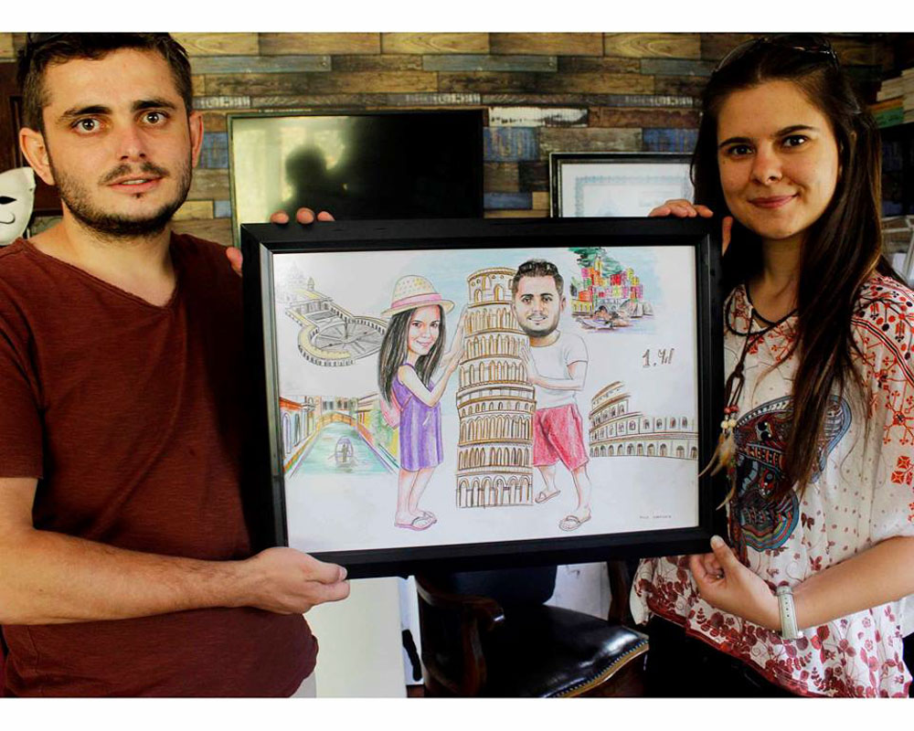 Karikatür Portre Çalışmaları - Sanatsal Hediyeler İstanbul